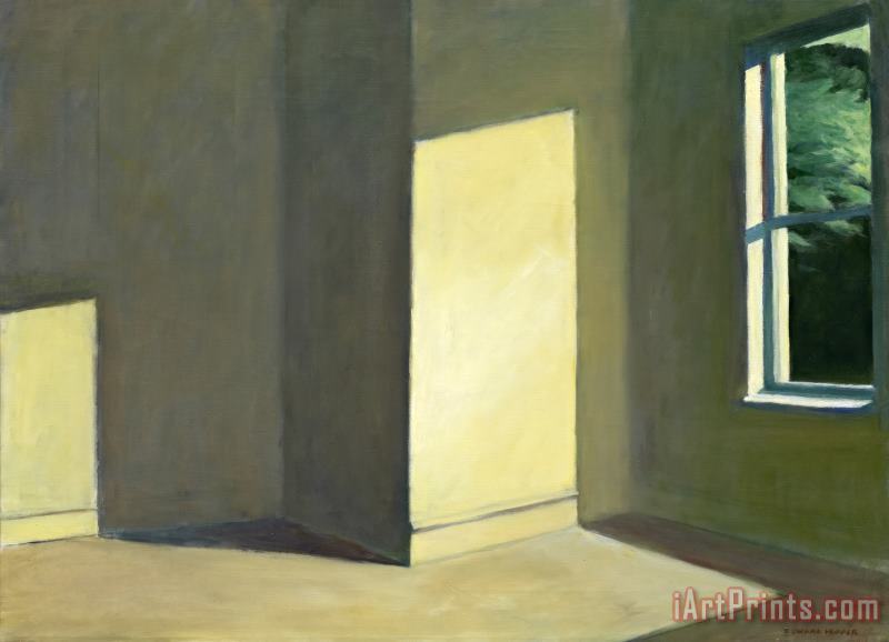 Edward Hopper Sun in an Empty Room Art Print