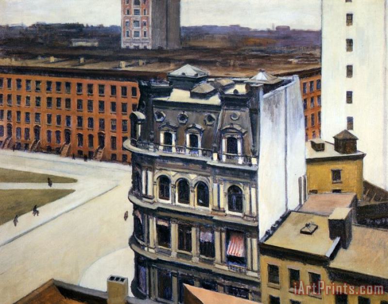 Edward Hopper The City Art Painting