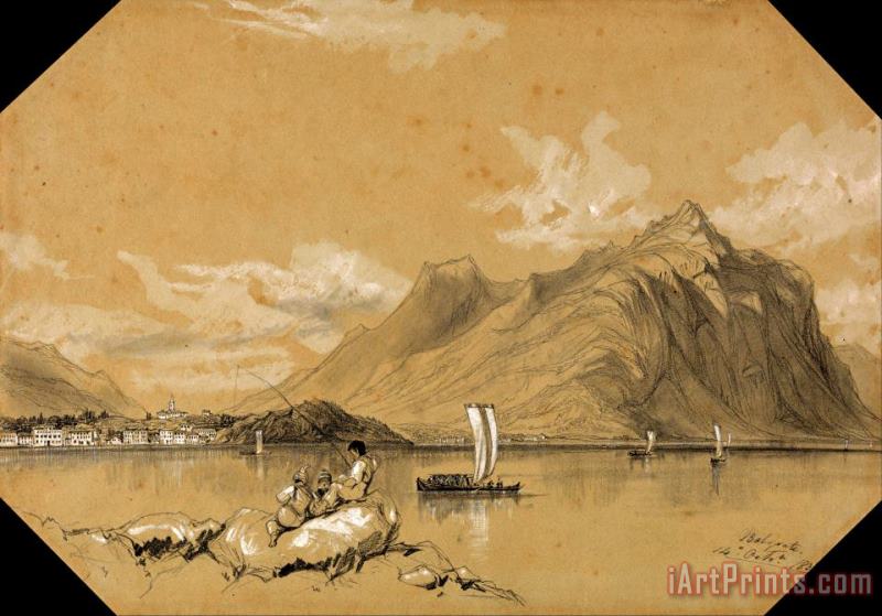 Edward Lear Balgrate. 14. October. 1837 Art Painting
