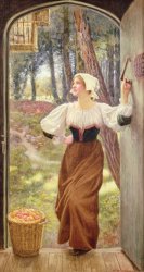 Edward Robert Hughes Tithe in Kind painting