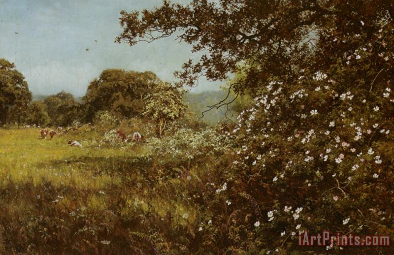 Early Summer painting - Edward Wilkins Waite Early Summer Art Print
