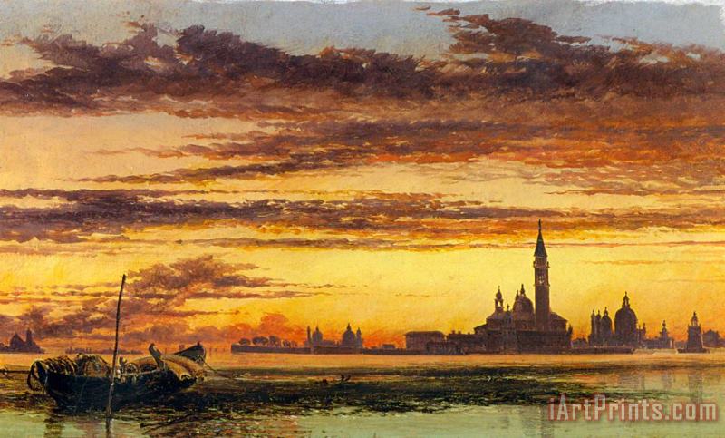 Edward William Cooke San Giorgio Maggiore, Venice Art Painting