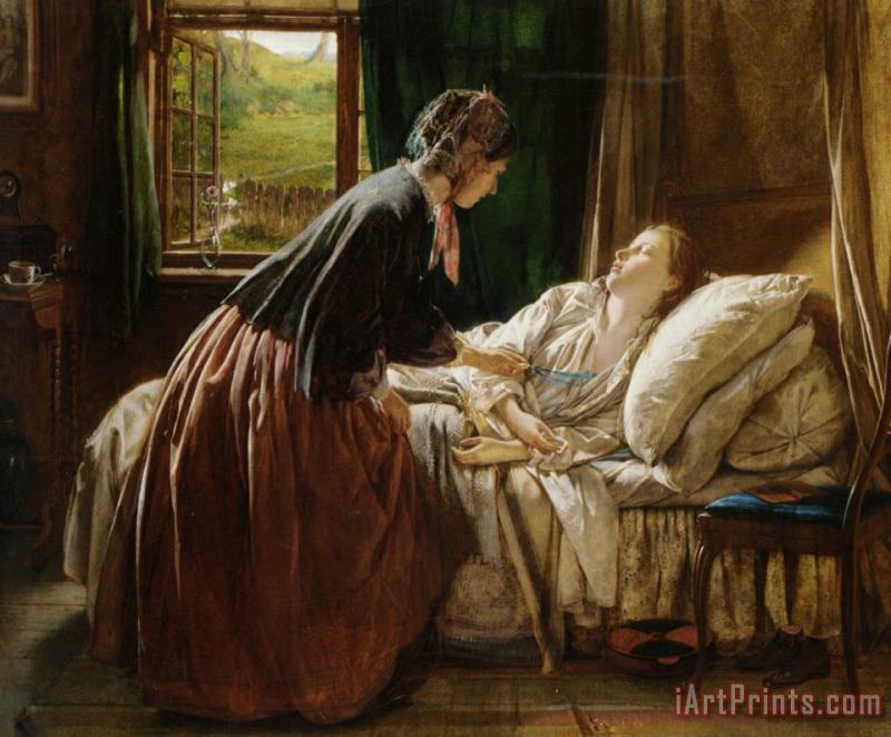 The Discovery painting - Edwin Thomas Roberts The Discovery Art Print