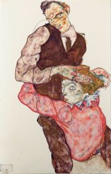 Egon Schiele Lovers