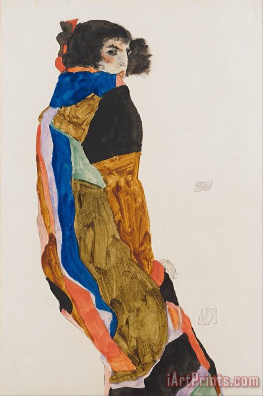 Egon Schiele Moa Art Painting