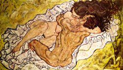 Egon Schiele The Embrace