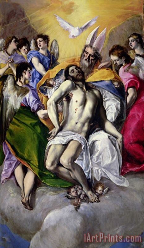 El Greco The Trinity Art Painting