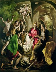 El Greco Domenico Theotocopuli Adoration Of The Shepherds