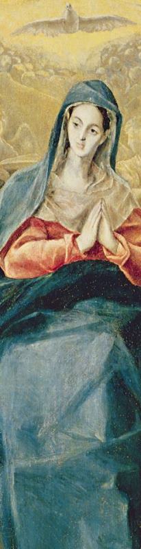 El Greco Domenico Theotocopuli The Immaculate Conception Art Print
