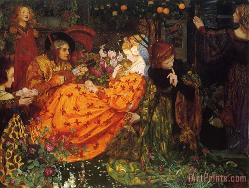 The Deceitfulness of Riches painting - Eleanor Fortescue Brickdale The Deceitfulness of Riches Art Print