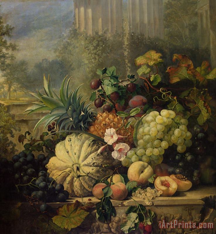Eloise Harriet Stannard Fruit Painted From Nature Art Print