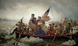 Transportation Art for sale - Washington Crossing the Delaware River by Emanuel Gottlieb Leutze