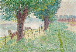 Emile Claus End of August painting
