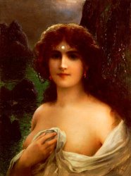 Emile Vernon Sea Nymph painting