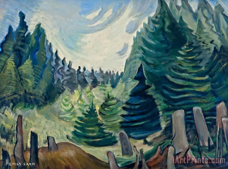 Emily Carr Metchosin Art Painting