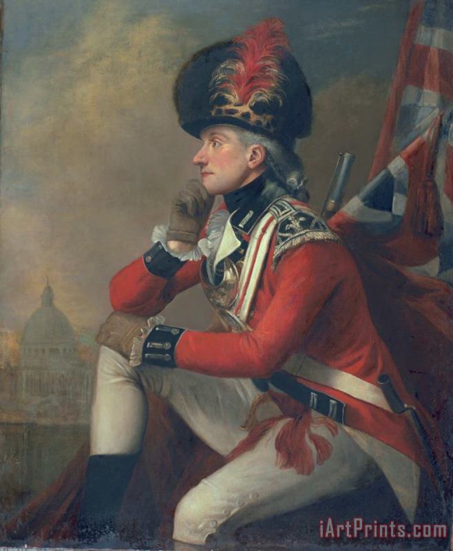 A soldier called Major John Andre painting - English School A soldier called Major John Andre Art Print