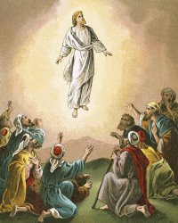 English School The Ascension painting