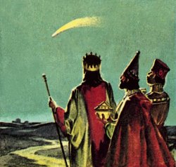 English School Three Wise Men painting