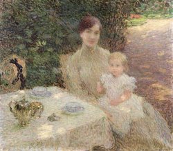 Ernest Joseph Laurent In the Garden