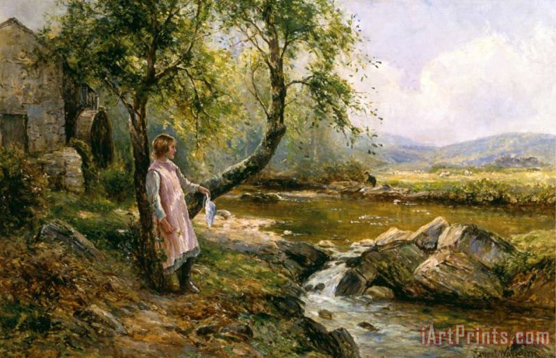 Ernest Walbourn The Miller's Daughter Art Painting
