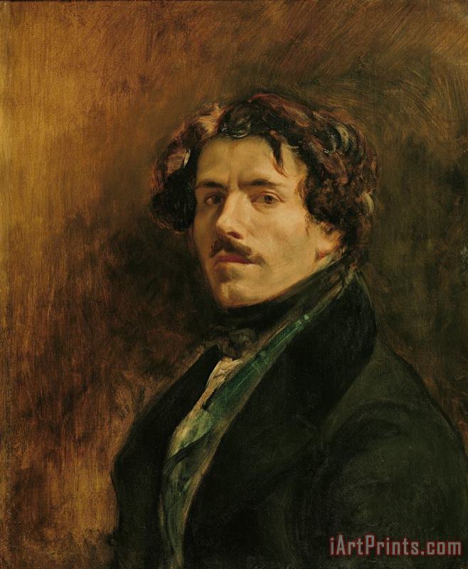 Eugene Delacroix Self Portrait Art Print