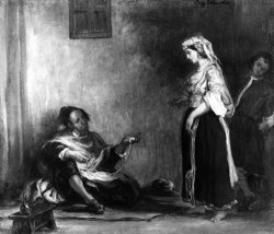 Eugene Delacroix The Arab Merchant