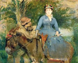 Eva Gonzales The Donkey Ride