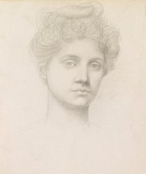 Evelyn De Morgan Ethel Pickering painting