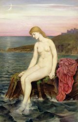 Evelyn De Morgan The Little Sea Maid painting
