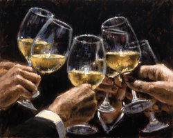 Fabian Perez For a Better Life III painting