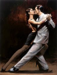 Tango II painting