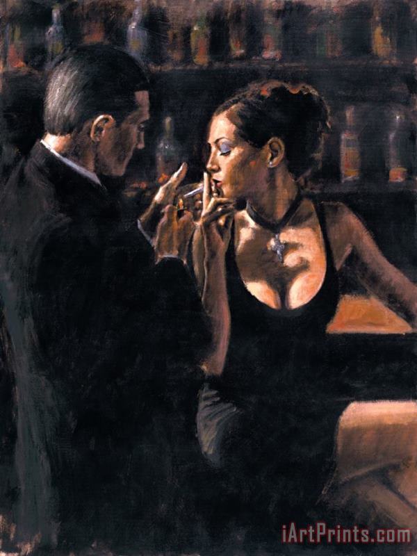 When The Story Begins painting - Fabian Perez When The Story Begins Art Print