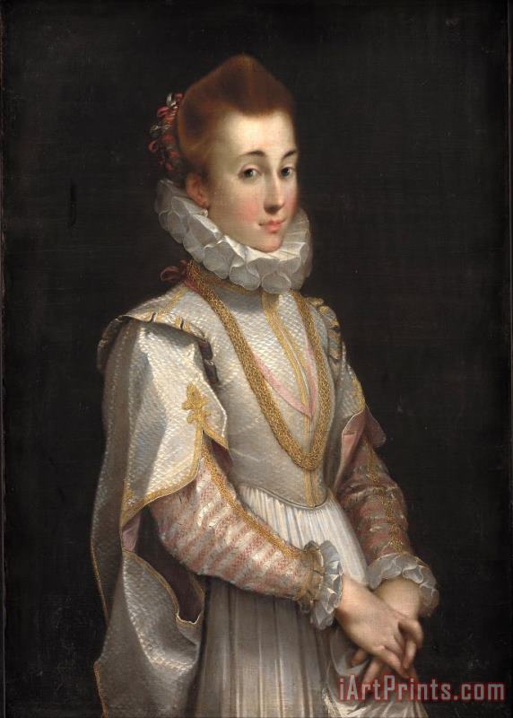 Federico Barocci Portrait of a Young Lady Art Print