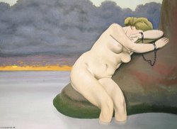 Felix Edouard Vallotton Andromeda Bound painting