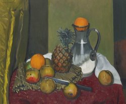 Felix Edouard Vallotton Apples And A Pineapple