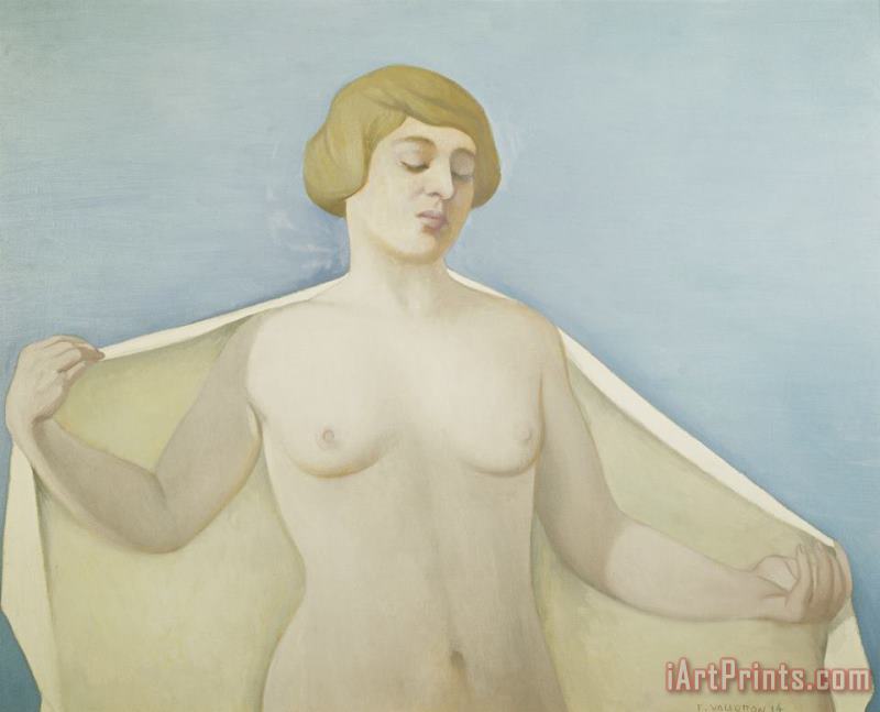 Felix Edouard Vallotton Out Of The Bath Art Painting