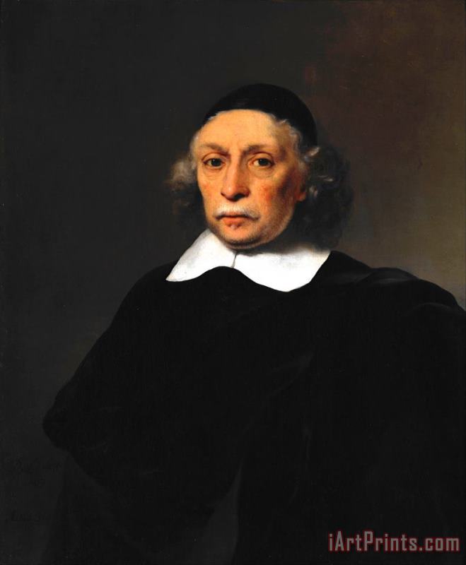 Ferdinand Bol Portrait of a Scholar Art Painting