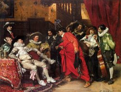 Ferdinand Roybet The Troubadours