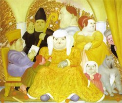 fernando botero After Mantegna painting