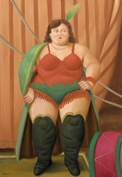 Fernando Botero Circus Woman, 2007