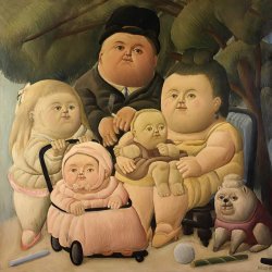 Fernando Botero Family V
