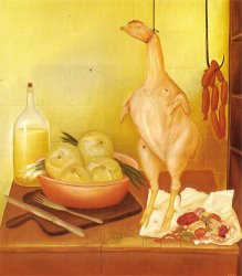 fernando botero Kitchen Table 2