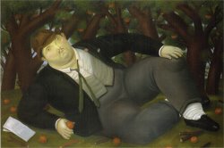 fernando botero The Poet