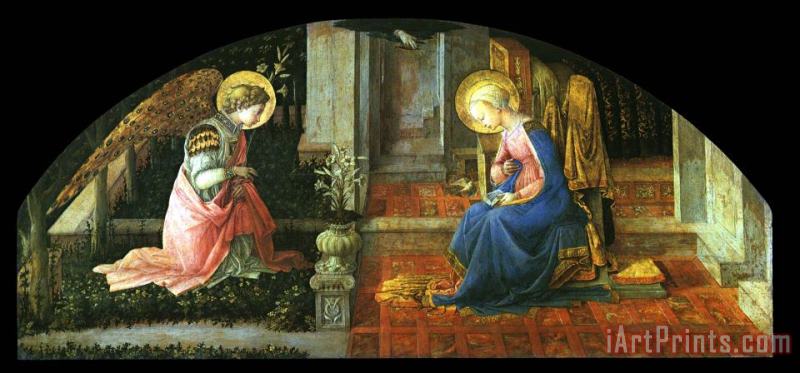Filippino Lippi The Annunciation Art Print
