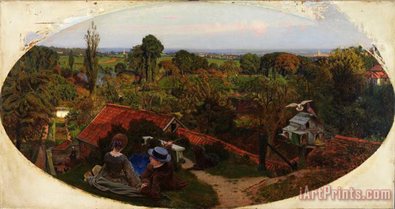 Ford Madox Brown An English Autumn Afternoon, 1852 1853 Art Painting