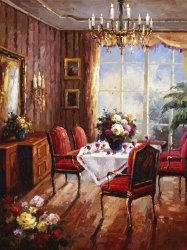 Foxwell Wine Apertif Salon painting