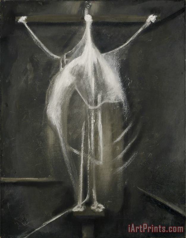 Crucifixion, 1933 painting - Francis Bacon Crucifixion, 1933 Art Print