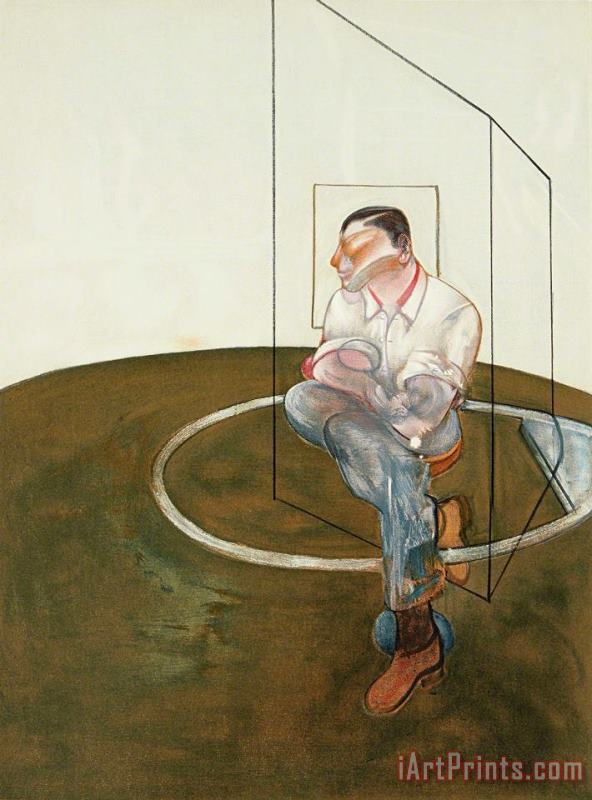 Francis Bacon Etude Pour Un Portrait De John Edwards (study for a Portrait of John Edwards), 1986 Art Painting