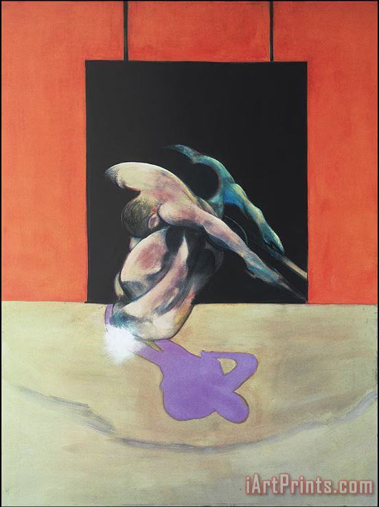 Figure Movement painting - Francis Bacon Figure Movement Art Print