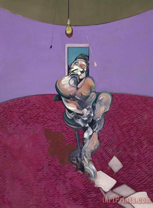Francis Bacon Portrait of George Dyer Talking, 1966 Art Painting